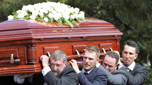 Phillip Hughes Laid to Rest in Hometown  2